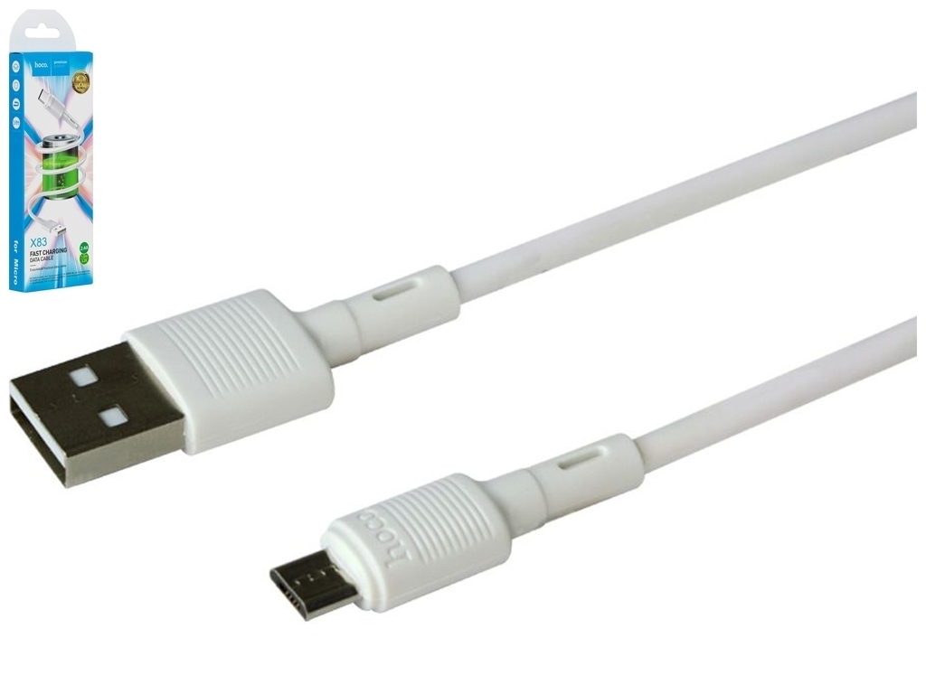 Кабель USB Hoco X83 Micro Цвет Белый
