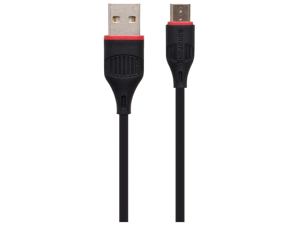 Кабель USB Borofone BX17 Micro, Чорний