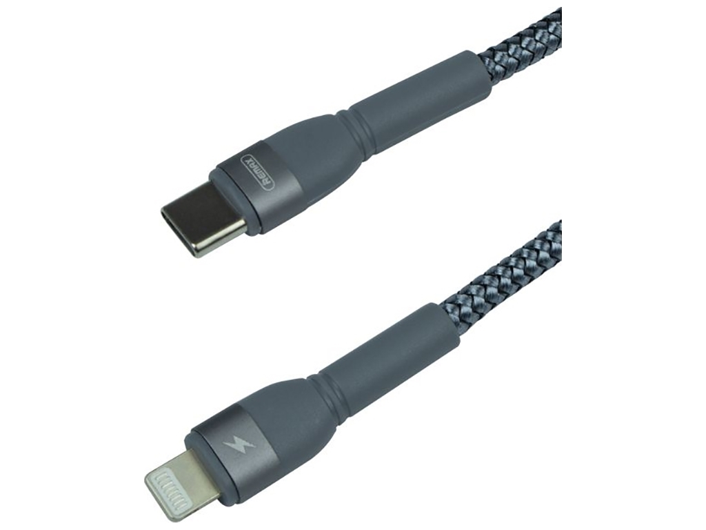 Кабель USB Remax RC-171 type C to lightning 20W PD Цвет Стальной
