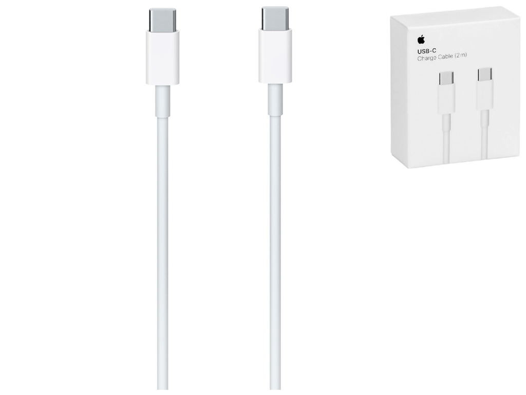 Кабель USB Apple Type-C to Type-C 1:1 Мятая упаковка Цвет Белый