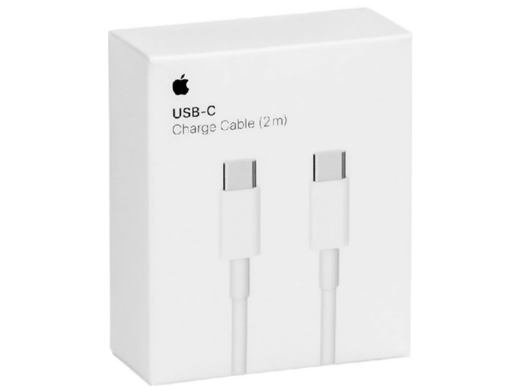 Кабель USB Apple Type-C to Type-C 1:1 Мятая упаковка Цвет Белый