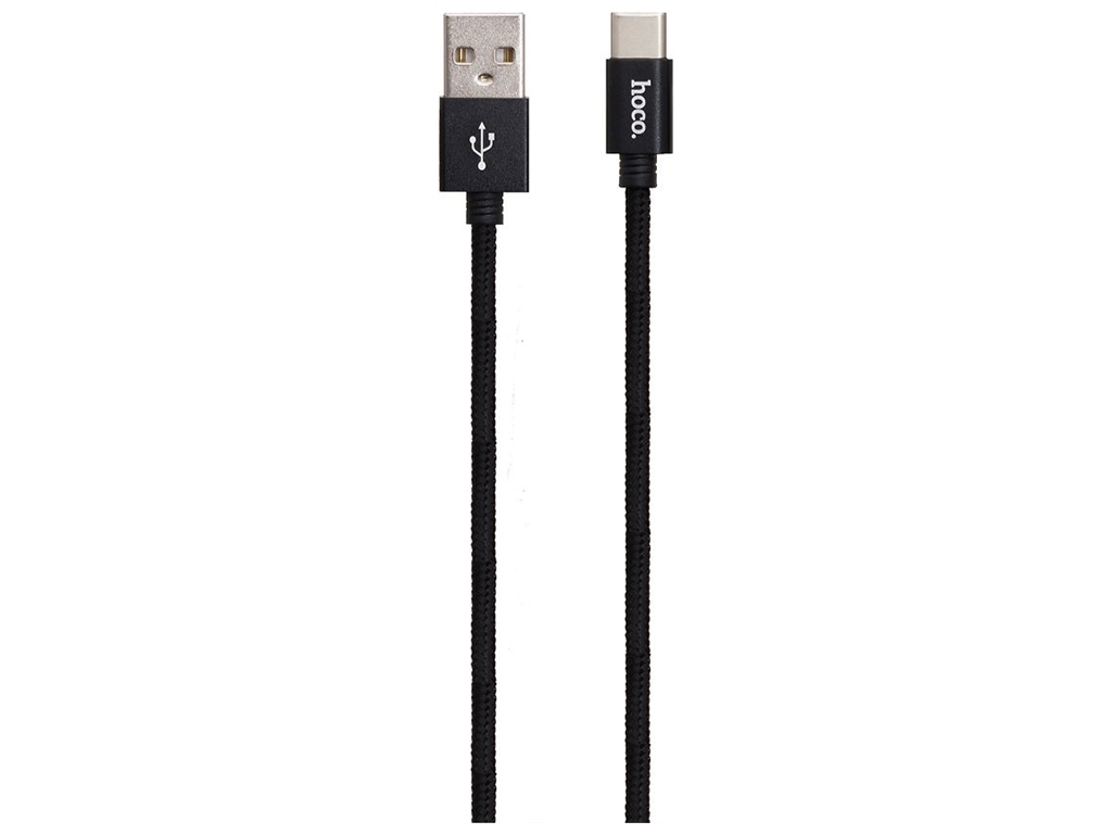 Кабель USB Hoco X35 Premium Charging Type-C 0.25m Цвет Чёрный