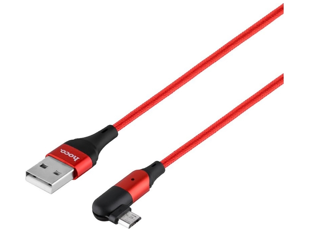 Кабель USB Hoco U100 Orbit Micro, Красный