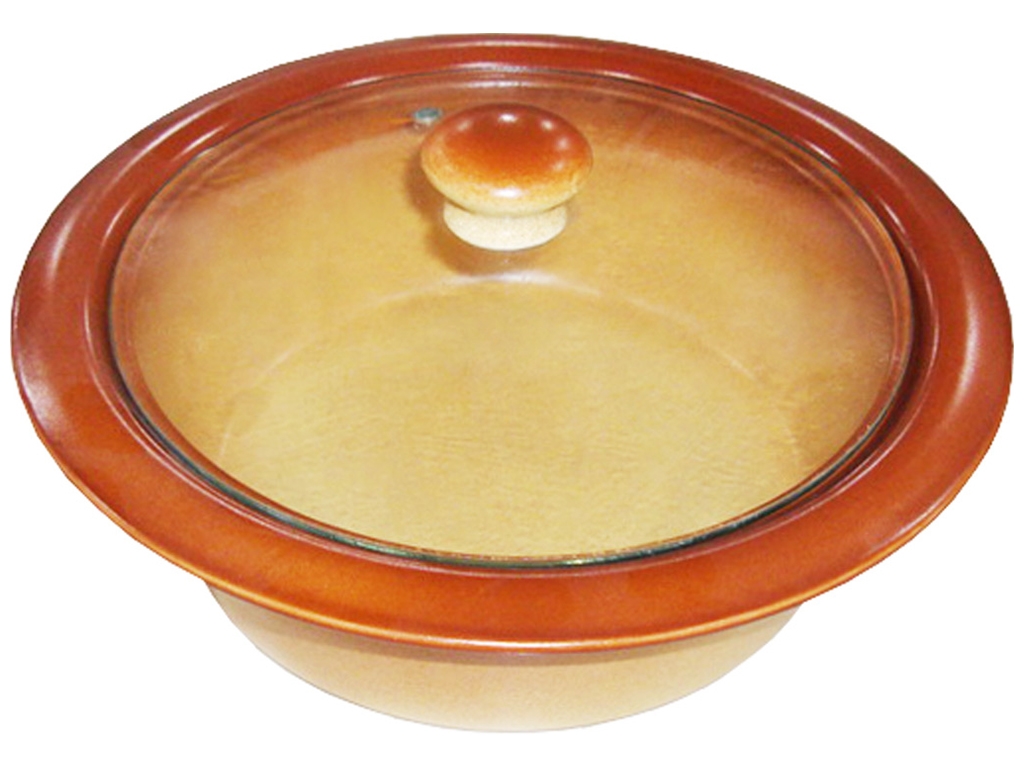 Каструля для запікання, зі скляною кришкою, 24см