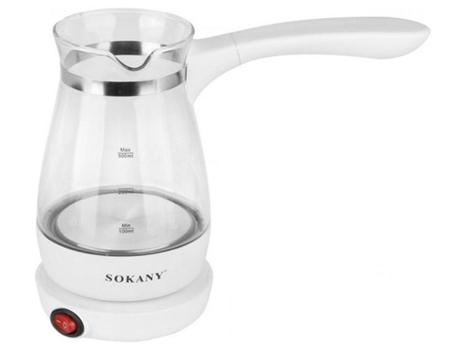 Кофеварка-турка электрическая Sokany, 500мл, 600W