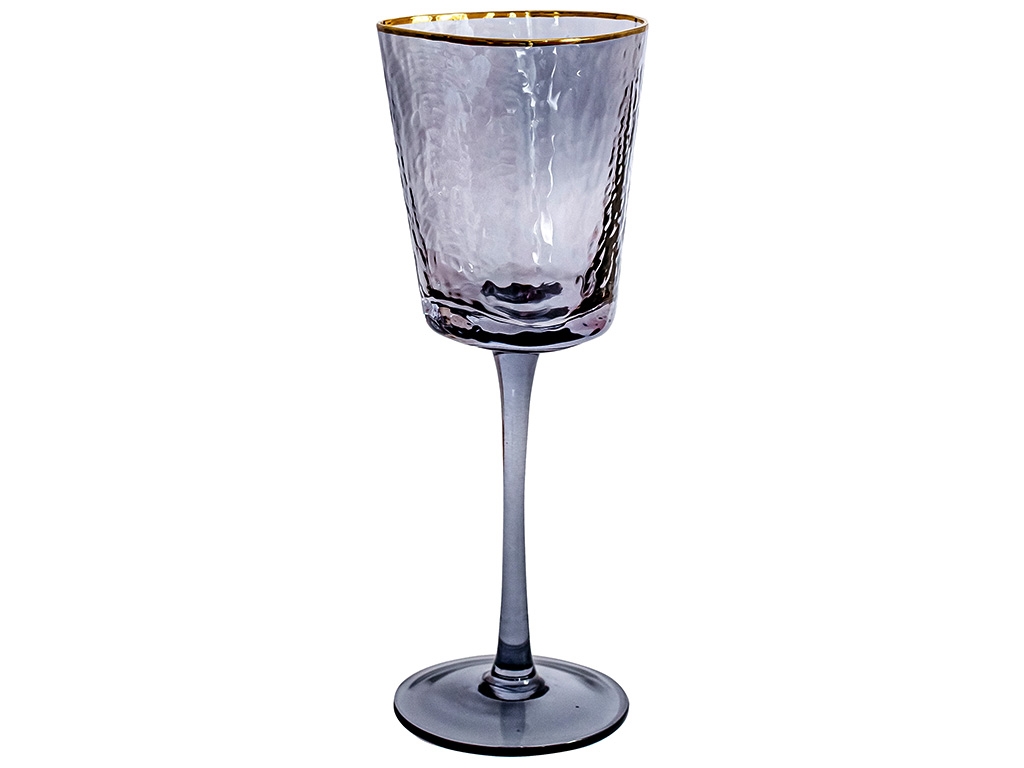 Бокал Black sea, с золотым ободком, 290мл