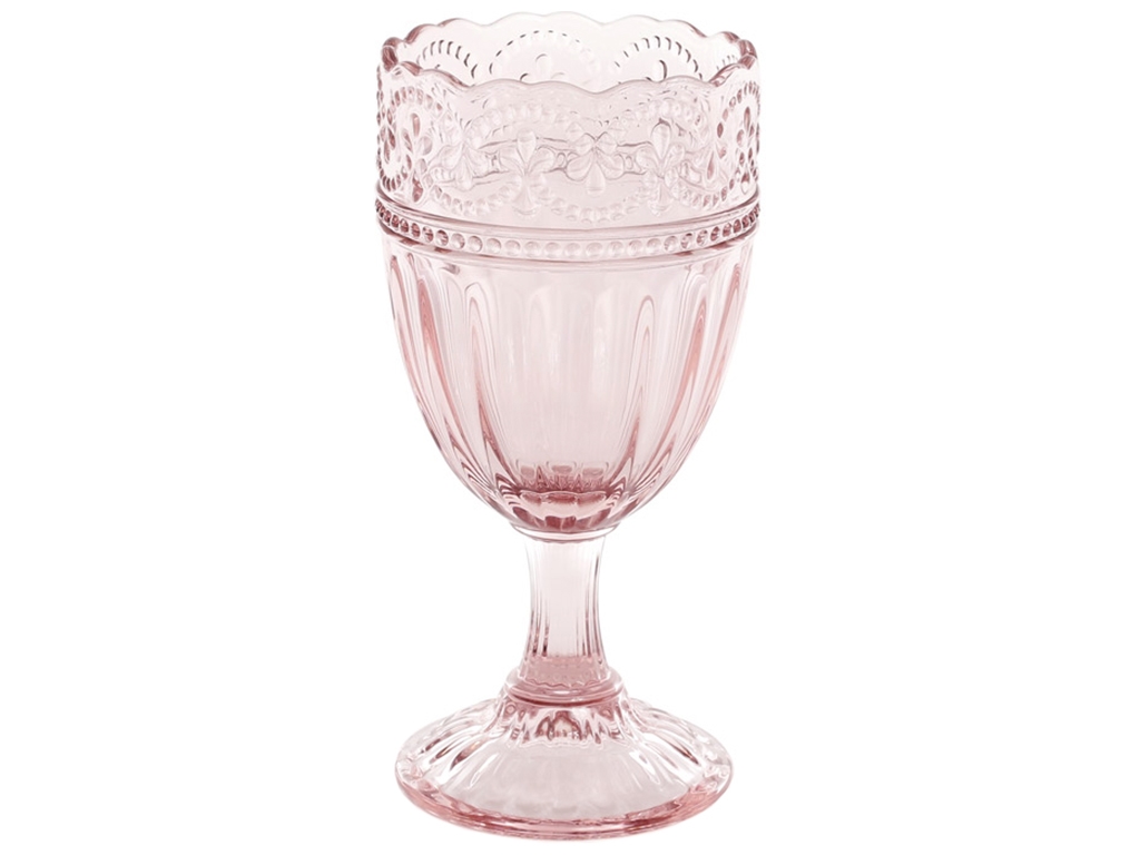 Бокал для вина, 300мл, цвет - розовый