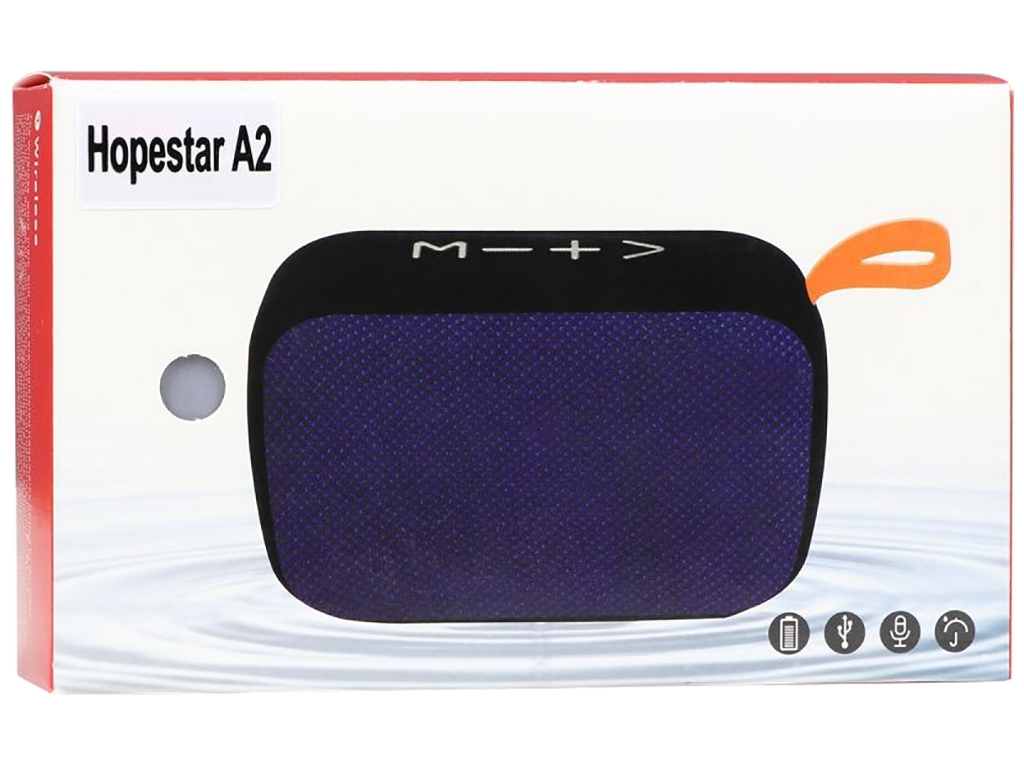 Колонка Hopestar A2 мятая упаковка, Цвет Черный