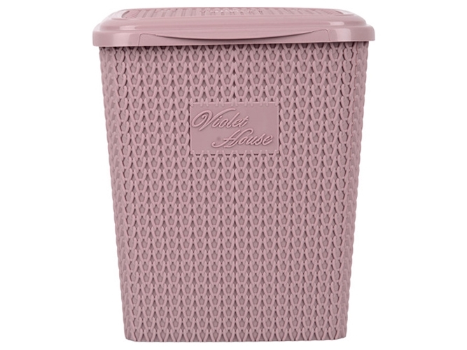 Корзина для порошка Violet House Виолетта Powder, с крышкой, 8л, 8690066193215