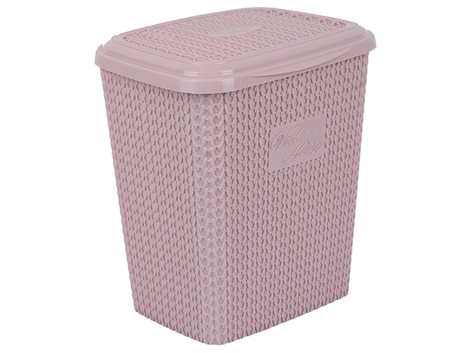 Корзина для порошка Violet House Виолетта Powder, с крышкой, 8л, 8690066193215