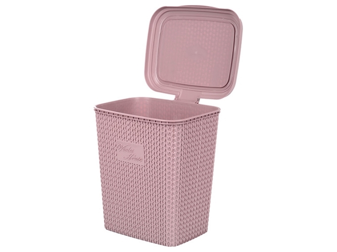 Корзина для порошка Violet House Виолетта Powder, с крышкой, 8л, 8690066193215