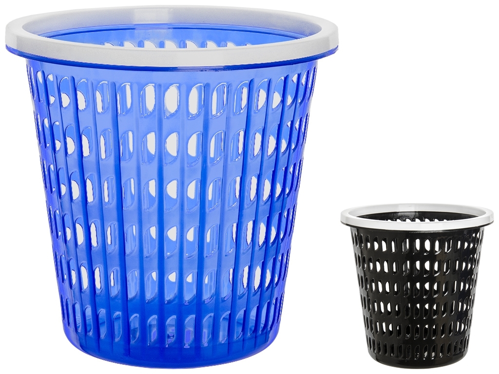 Корзина для мусора с фиксатором 27,2х27,2х27см 9л ОлексПласт