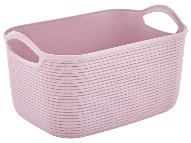 Кошик Джут, розмір M 32х32х18см, 6,5л (колір фрезія) 127039