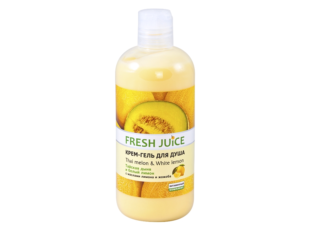 Крем-гель для душу Fresh Juice "Thai melon & White lemon" диня і білий лимон 500мл