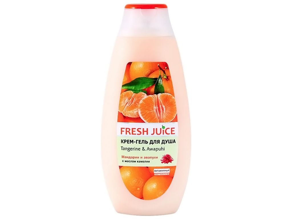 Крем-гель для душу Fresh Juice Tangerine & Awapuhi, 400мл