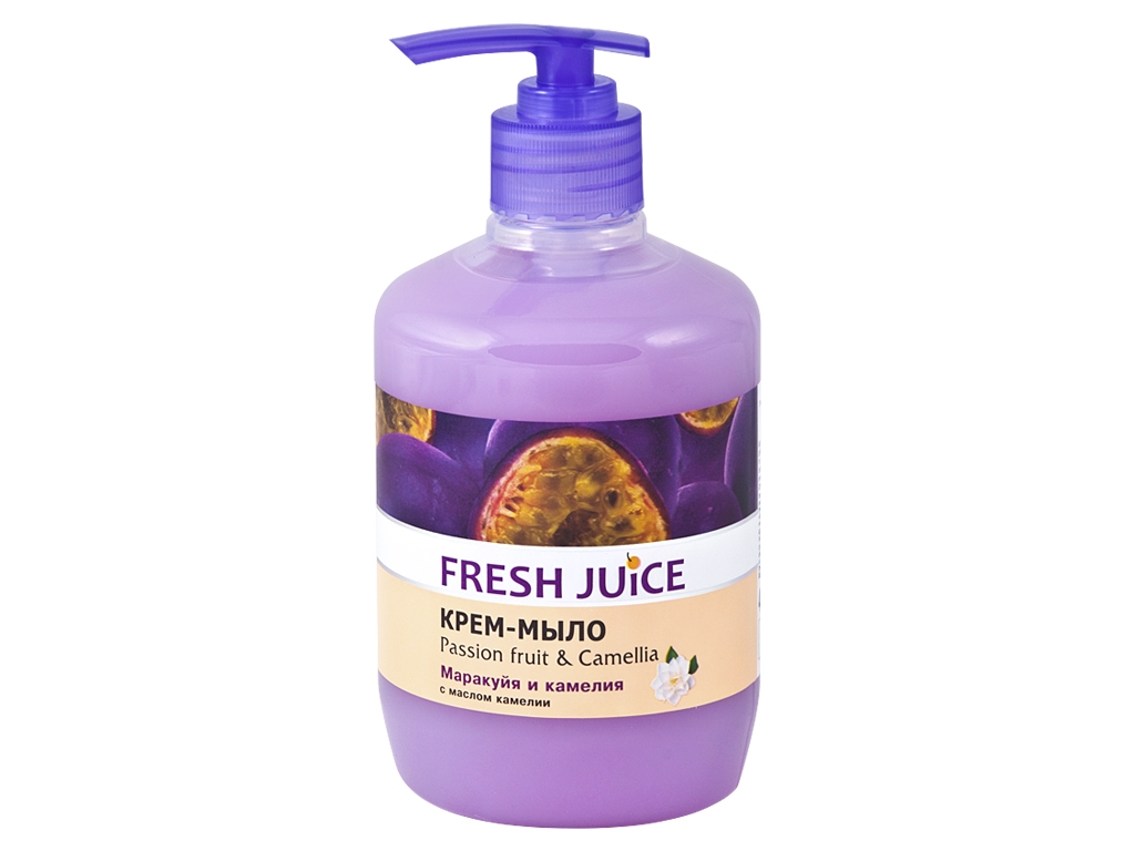 Крем-мыло жидкое Fresh Juice "Passion Fruit & Camellia" маракуйя и камелия 460мл