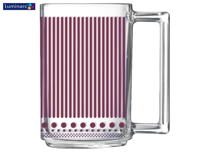 Кружка Luminarc Фітнес Лінії Лілак, 320мл, 1шт, 38017