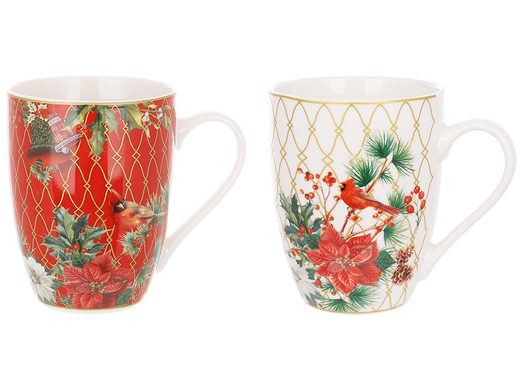 Кухоль порцеляновий Christmas, 340мл