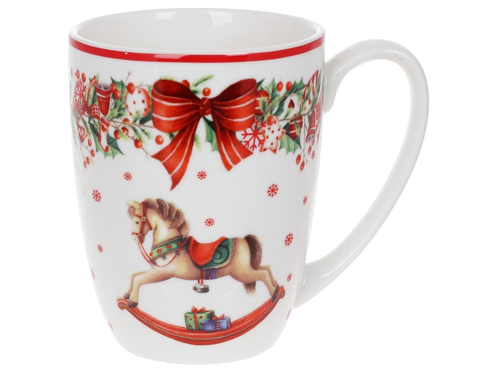 Кухоль порцеляновий Різдвяна Фантазія, 400мл