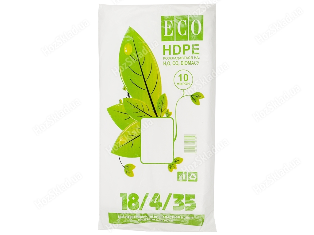 Кульок фасувальний 9 "Еко" (800г-500шт) 18х35см