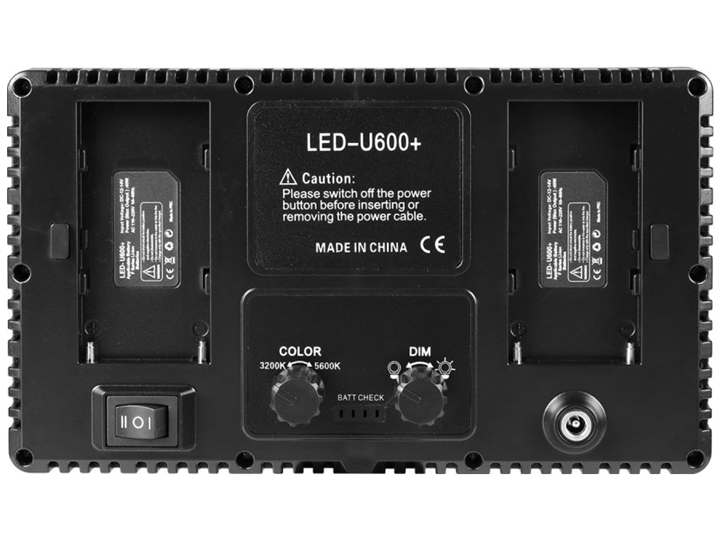 Лампа LED Camera Light 29см (E-600) Battery Цвет Черный