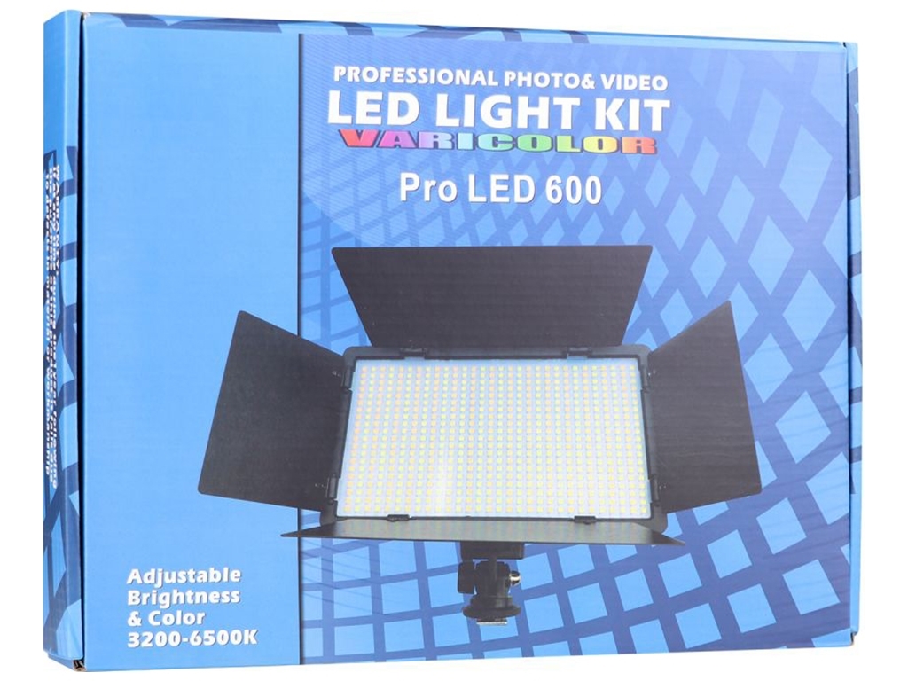 Лампа LED Camera Light 29см (E-600) Battery Цвет Черный