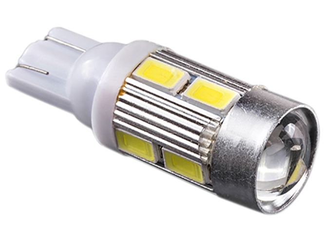 Лампа Pulso габаритная LED T10/10SMD-5630, 12v, 1w, 150lm White (LP-134046)
