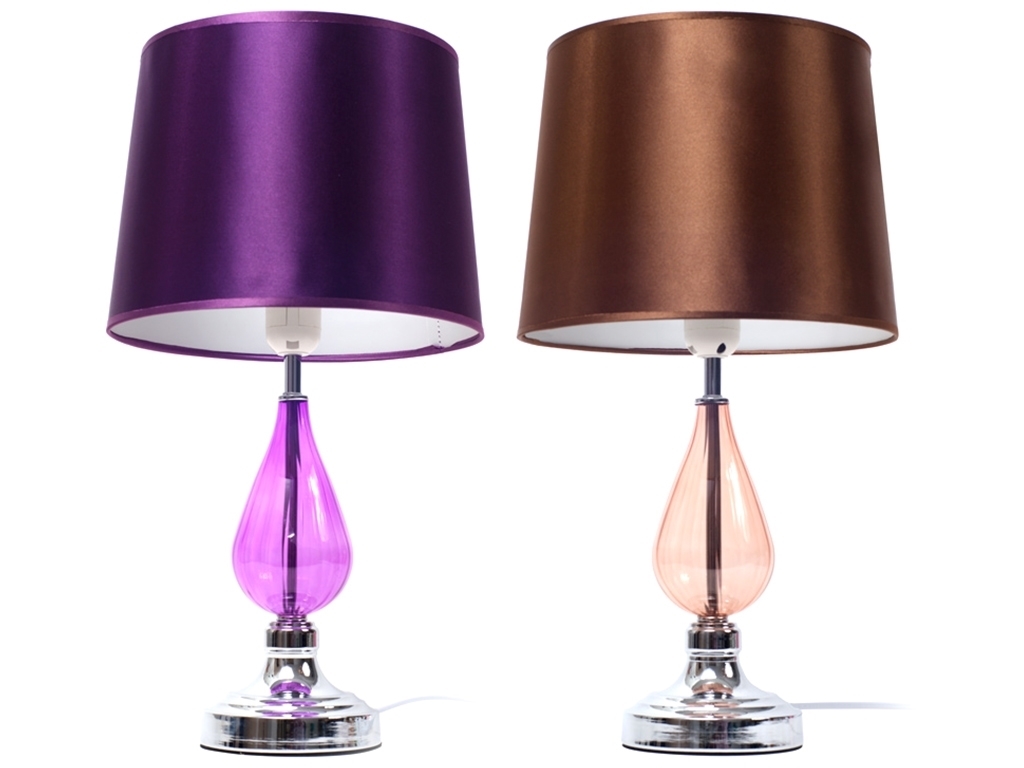 Лампа з абажуром, 30см, 2 дизайни