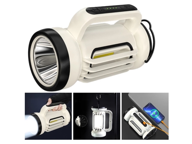 Ліхтар переносний CH-22023-COB, Power Bank, Li-Ion акумулятор, ЗУ Type-C, Box (CH-22023-COB)