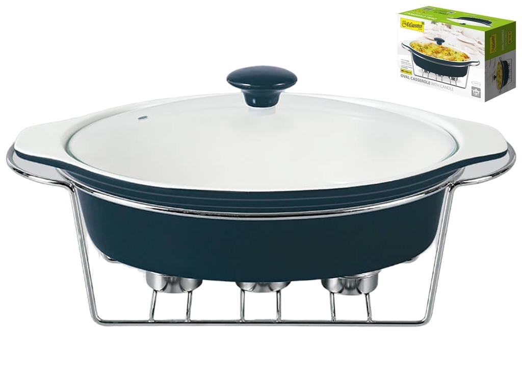 Марміт керамічний Maestro овальний, 37,5см