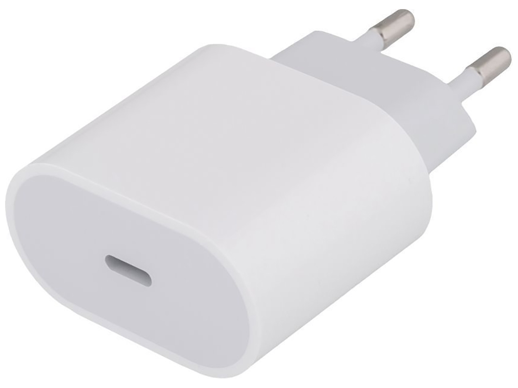 Мережевий Зарядний Пристрій Apple PD 20W 1:1 М'ята упаковка Колір Бiлий