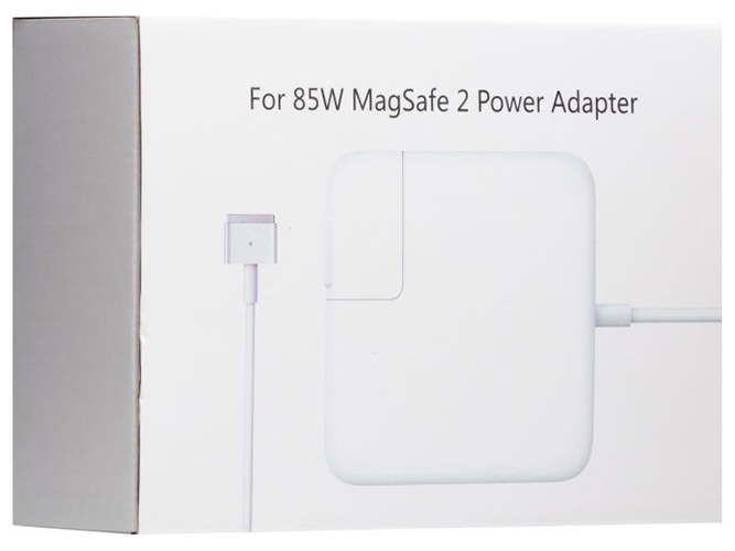 Сетевое Зарядное Устройство Macbook MagSafe 2 PD85W NO LOGO Цвет Белый