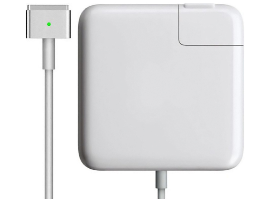 Сетевое Зарядное Устройство Macbook MagSafe 2 PD60W NO LOGO Цвет Белый