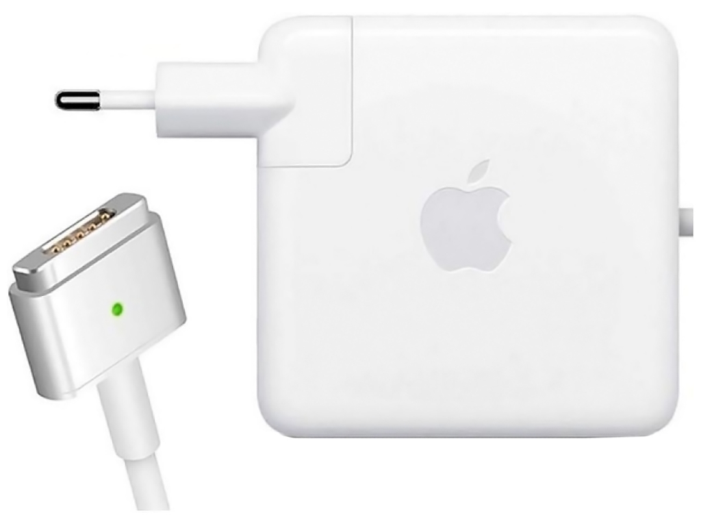 Сетевое Зарядное Устройство Macbook MagSafe 2 PD45W 1:1 Цвет Белый