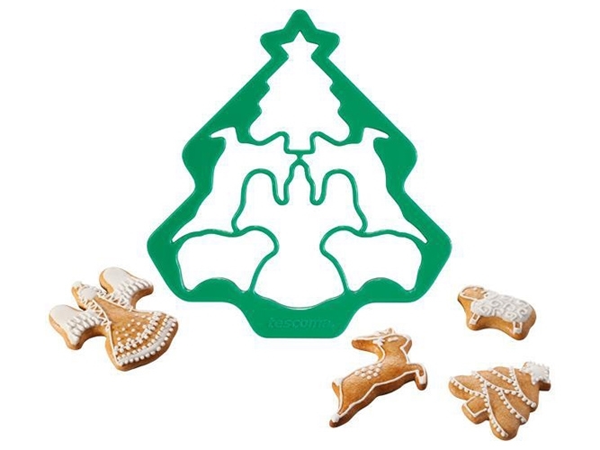 Мультиформочка різдвяна DELICIA на 6 порцій 17х19см 95003