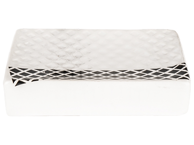 Мильниця керамічна Mosaic black, 11х7,5х2,5см