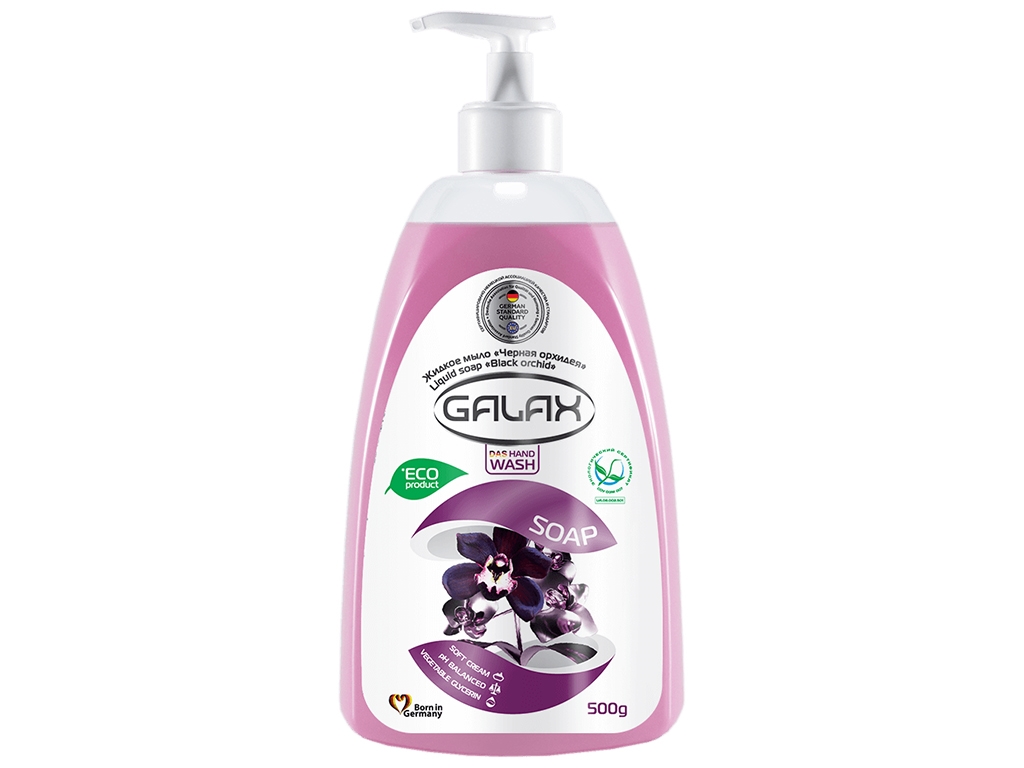 Мыло жидкое Galax Черная орхидея 500мл