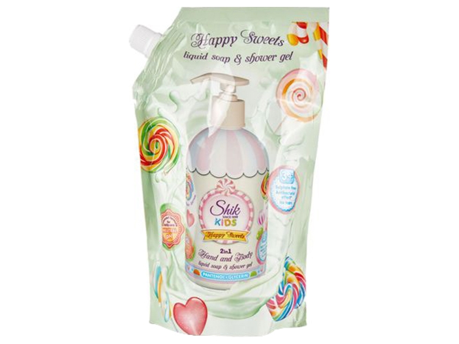 Мило рідке дитяче ШИК KIDS HAPPY SWEETS дойпак 500мл