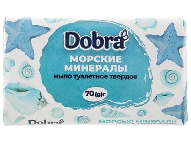 Мило тверде туалетне Dobra Морскі мінерали 70г