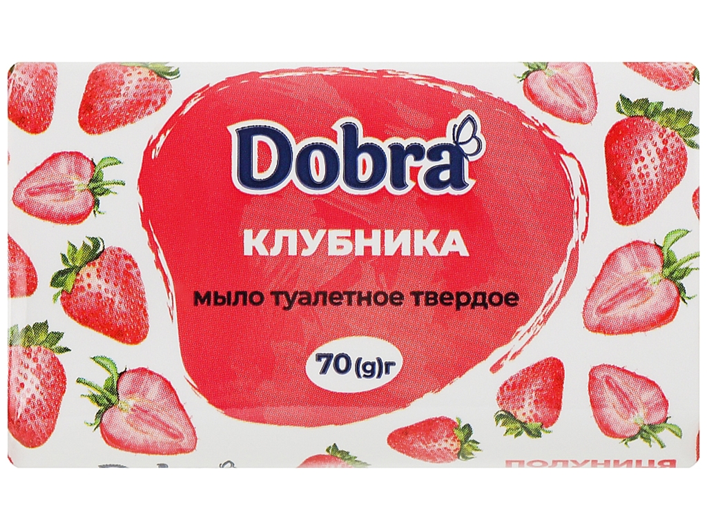 Мило тверде туалетне Dobra Полуниця 70г