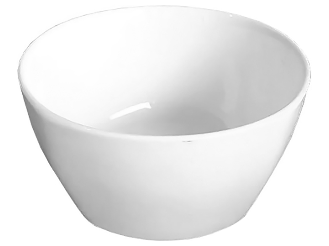 Миска белая, 350мл