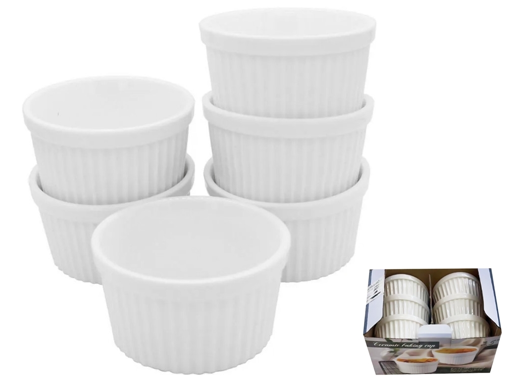 Набор форм LED RAMEKIN WHITE, 150мл (цена за набор 6шт) 6900069906265
