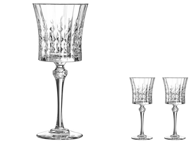Набор бокалов CD'A Lady Diamond, 270мл (цена за набор 2шт) L9743/1 0883314906882