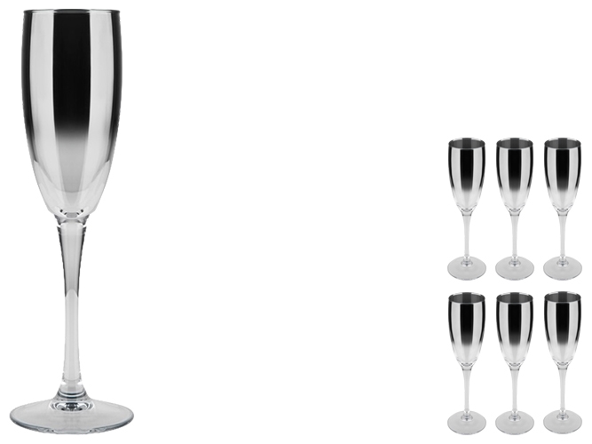 Набор бокалов для шампанского Luminarc Delice Mist, 160мл (цена за набор 6шт)