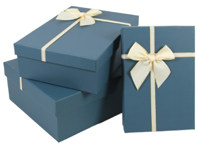 Набор подарочных коробок UFO 10341-54 Aqwa, прямоугольные (цена за набор 3шт) 6900069908016