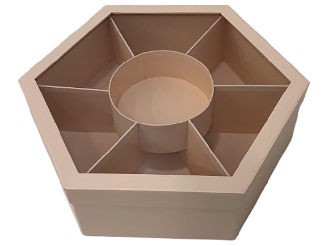 Подарочная коробка UFO W2647 Cream, 38x33x11см, 6900069907965