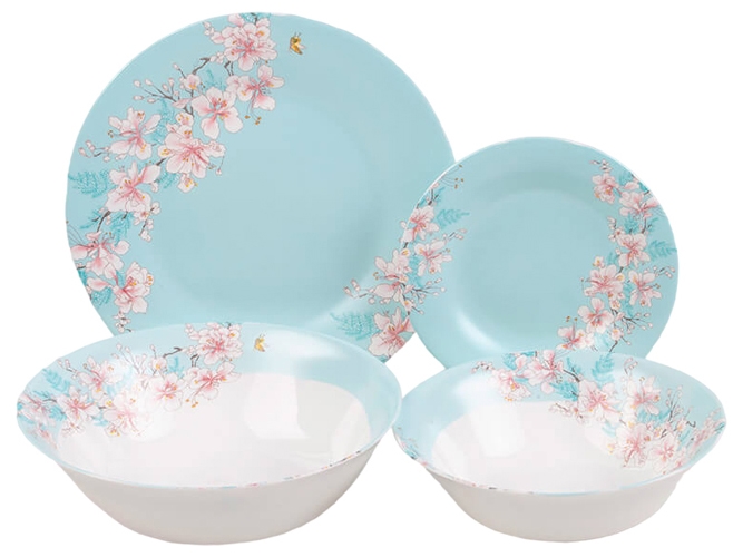 Набор посуды 19 предметов Maestro Spring mood (6 персон)