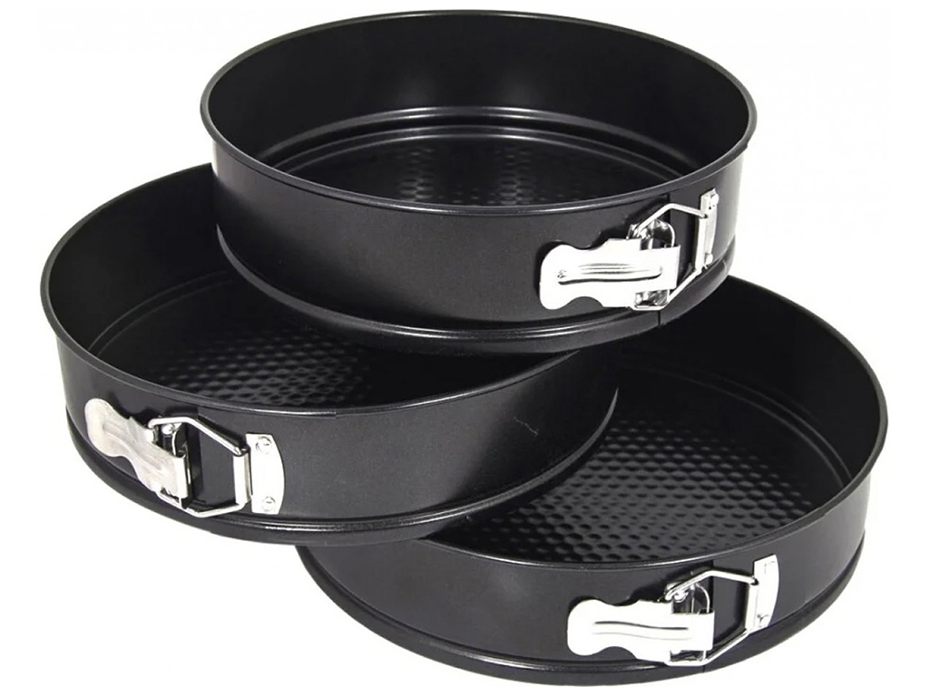 Набір роз'ємних форм для випічки, 24/26/28см (ціна за набір 3шт)