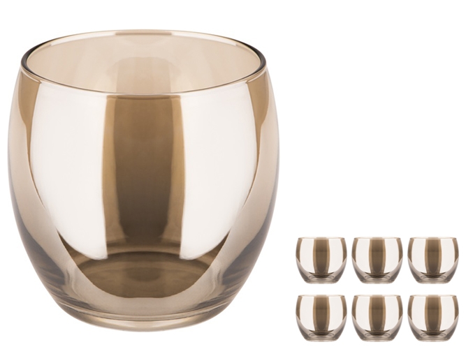 Набор стаканов Luminarc Delice Honey, 340мл, низкие (цена за набор 6шт) 4820069953583