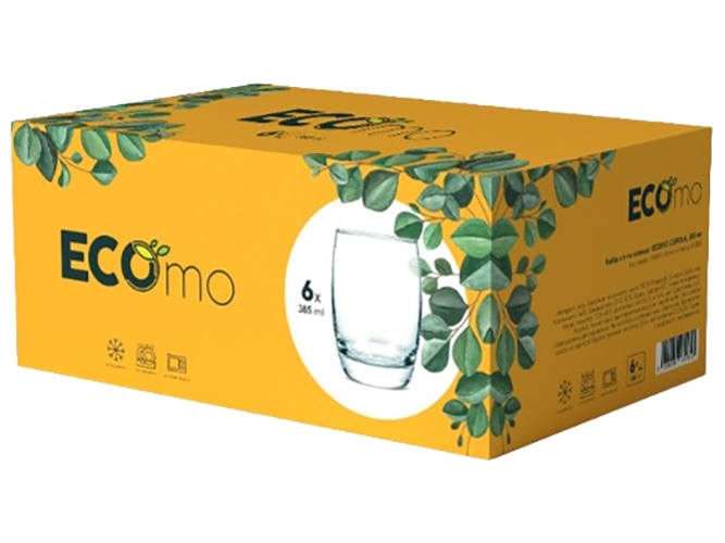Набор стаканов ECOmo Cupola, 385мл (цена за набор 6шт) 6900069431613